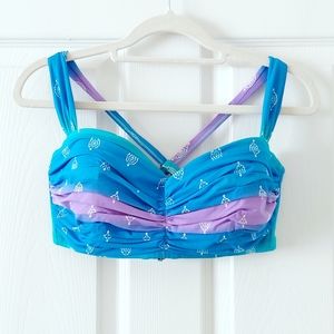 Bleu Rod Beattie Tribal Print Padded Bikini Top